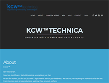 Tablet Screenshot of kcwtechnica.com